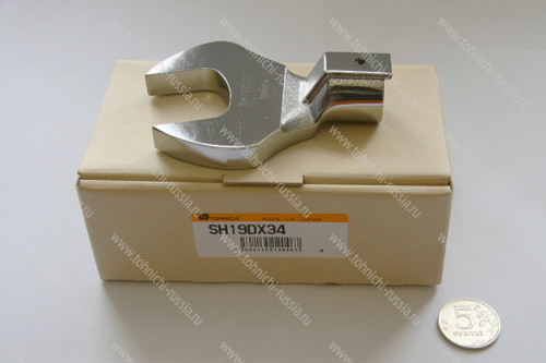 Рожковая насадка для динамометрического ключа Tohnichi SH19DX34 фото 2